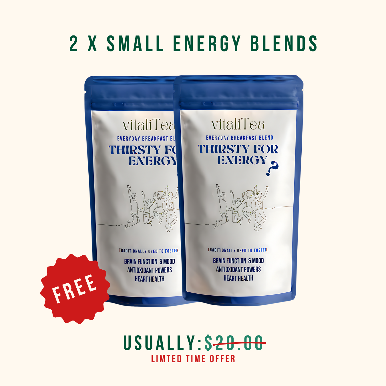 2 x Small Energy Blend - FREE