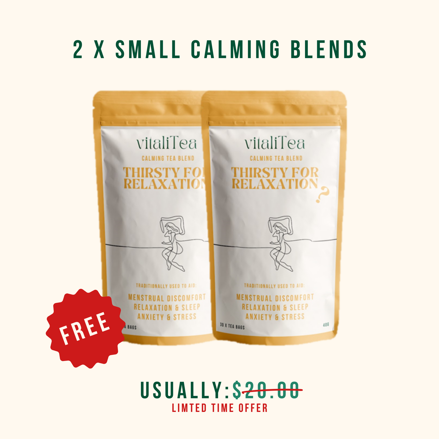 2 x Small Calming Blend - FREE
